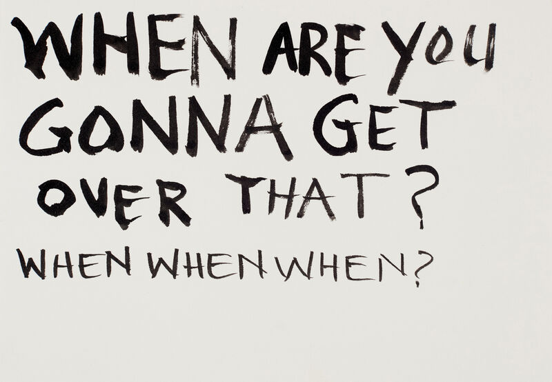 Kara Walker, Untitled, 2016, from the series with 31 artworks: Only I can solve this (The 2016 Election)