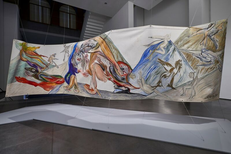 Jacqueline de Jong, De achterkant van het bestaan (The backside of existence), 1992