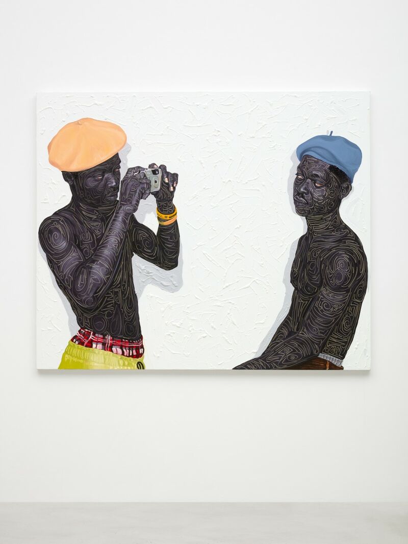 Otis Kwame Kye Quaicoe, Two Beret Boys, 2021