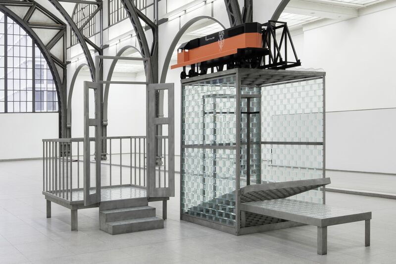 Siah Armajani, Glass Front Porch for Walter Benjamin