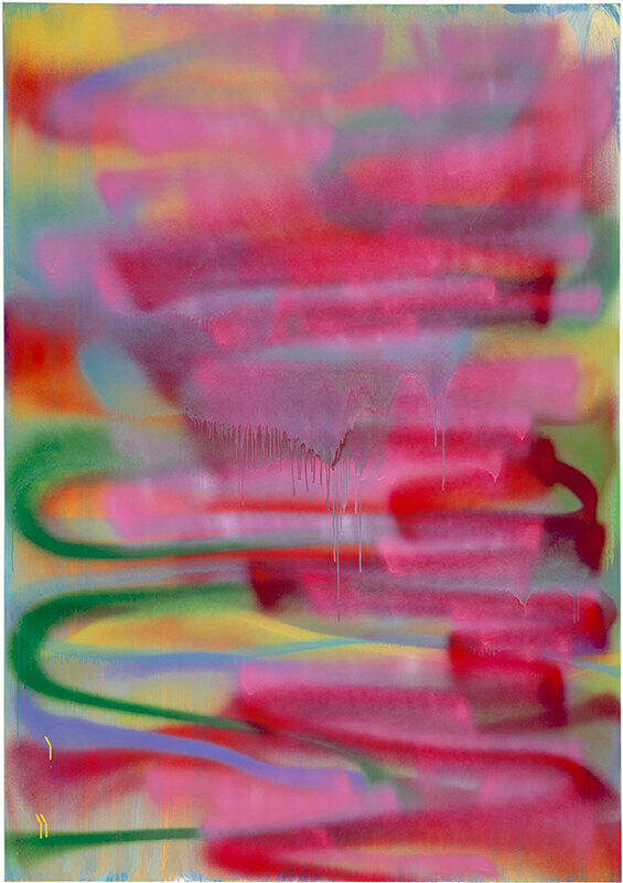 Katharina Grosse, Ohne Titel, 2002