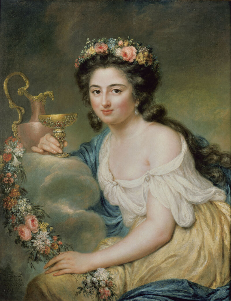 Anna Dorothea Therbusch, Porträt der Henriette Herz, 1778