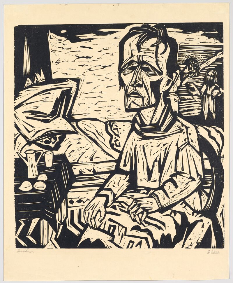 Hermann Scherer, Der Kranke, 1925