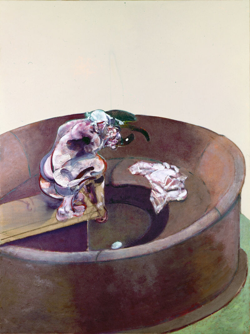 Francis Bacon, Portrait of George Dyer Crouching, 1966 Oil on canvas