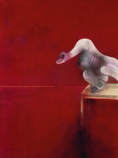 Francis Bacon, Second Version of Triptych 1944, 1988 Oil paint and acrylic paint on 3 canvases