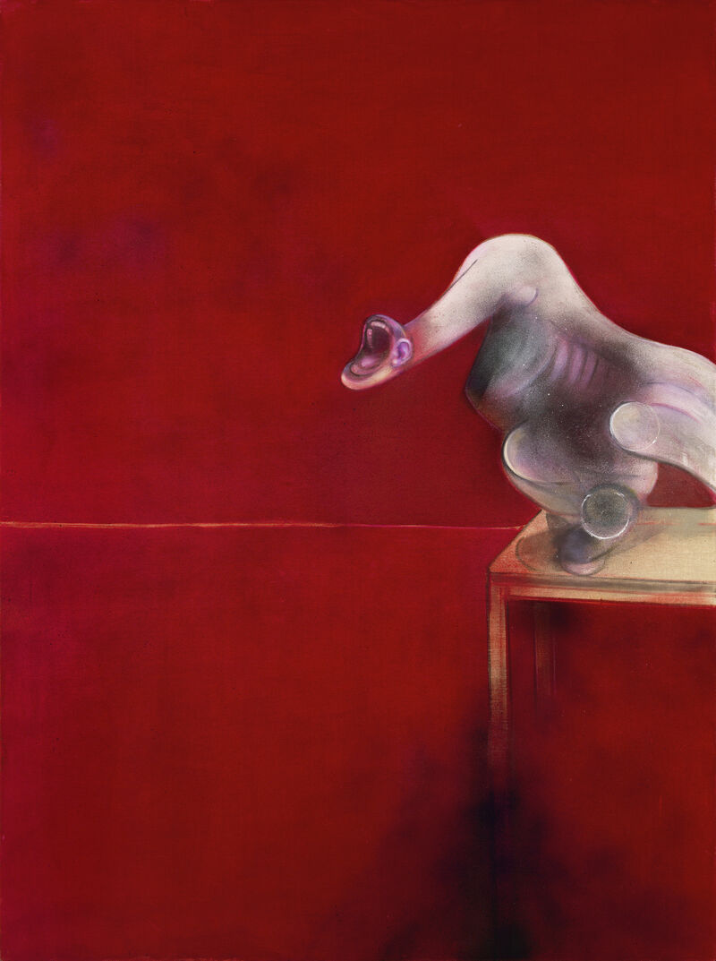 Francis Bacon, Second Version of Triptych 1944, 1988 Oil paint and acrylic paint on 3 canvases