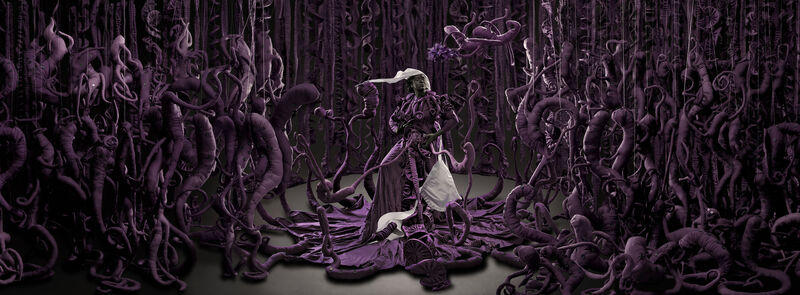 Mary Sibande, A Terrible Beauty Is Born, 2013