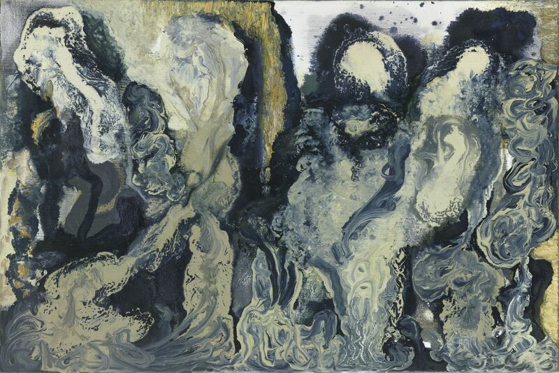 Strawalde, Ur (vulkanisch) (2000), Öl auf Leinwand