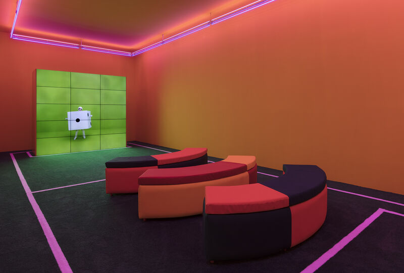 Alex Da Corte, Rubber Pencil Devil, 2019