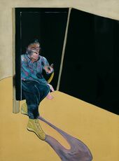 Francis Bacon, Studie für ein Selbstbildnis, 1981 Öl auf Leinwand 198 x 147,5 cm Von der Heydt-Museum Wuppertal