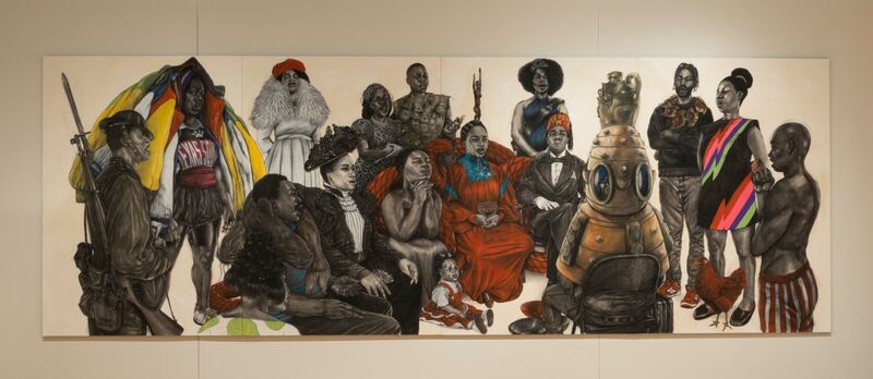 Robert Pruitt’s A Song for Travelersat the Mississippi Museum of Art, April 2022.