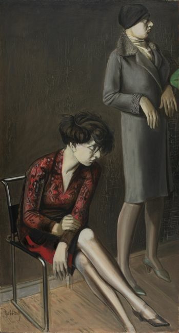 Karl Hubbuch Twice Hilde II, ca. 1929