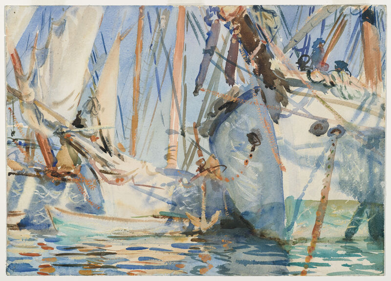 John Singer Sargent, White Ships, 1908