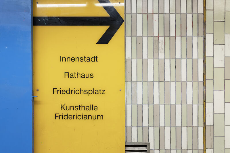 Frankfurter Straße / Fünffensterstraße (Unterführung), Kassel, 2022, Foto: Nicolas Wefers