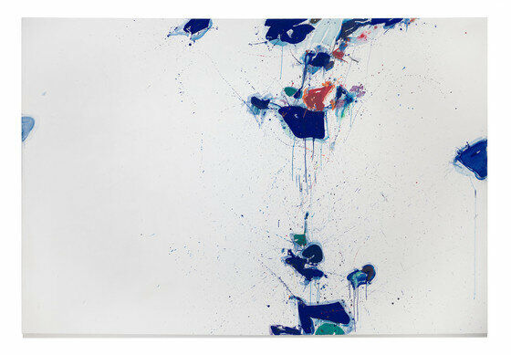 Sam Francis, Towards Disappearance, 1957-1958