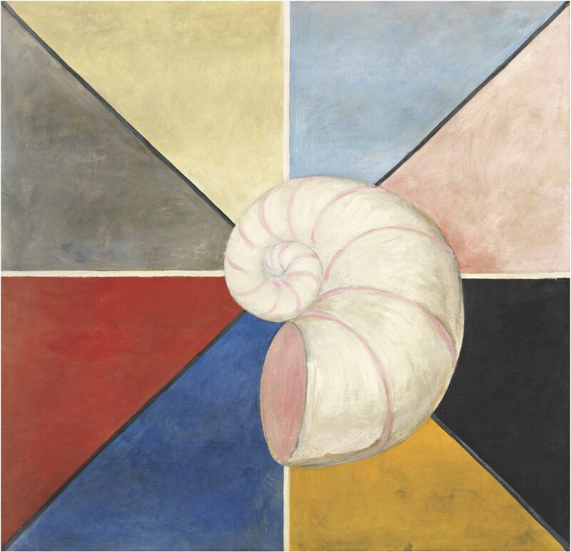 Hilma af Klint, The Swan, The SUW Series, Group IX, No. 19, 1914-1915.