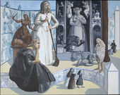 Paula Rego Crivelli\'s Garden IV, 1990 1 Acrylic on canvas