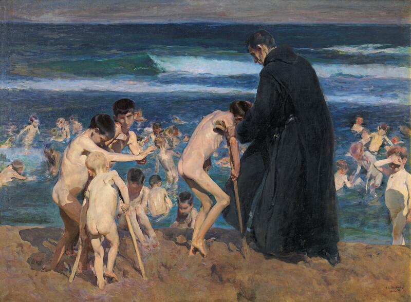 Joaquín Sorolla, Sad Inheritance!, 1899, Ölgemälde, 210 x 285 cm