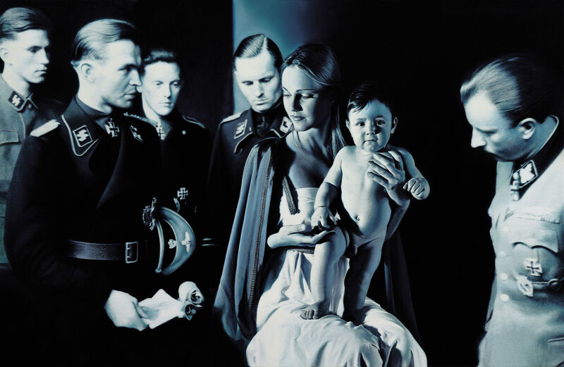 Gottfried Helnwein, Epiphany 1 (The Adoration of the Magi 3), 2013