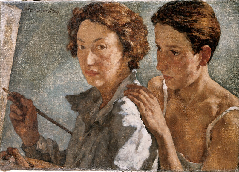 Lotte Laserstein, I and My Model, 1929/30