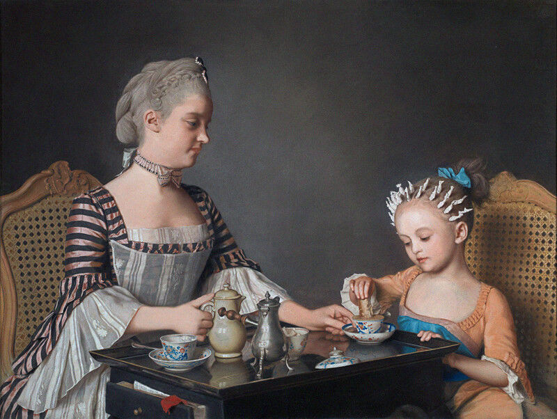 Jean-Étienne Liotard, The Lavergne Family Breakfast, 1754