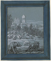 The Wolf and the Fox, 1733 Jean-Baptiste Oudry (French, 1686-1755)