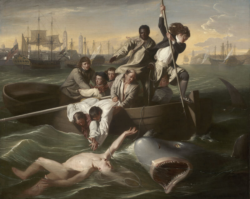 John Singleton Copley RA, Watson and the Shark, 1778