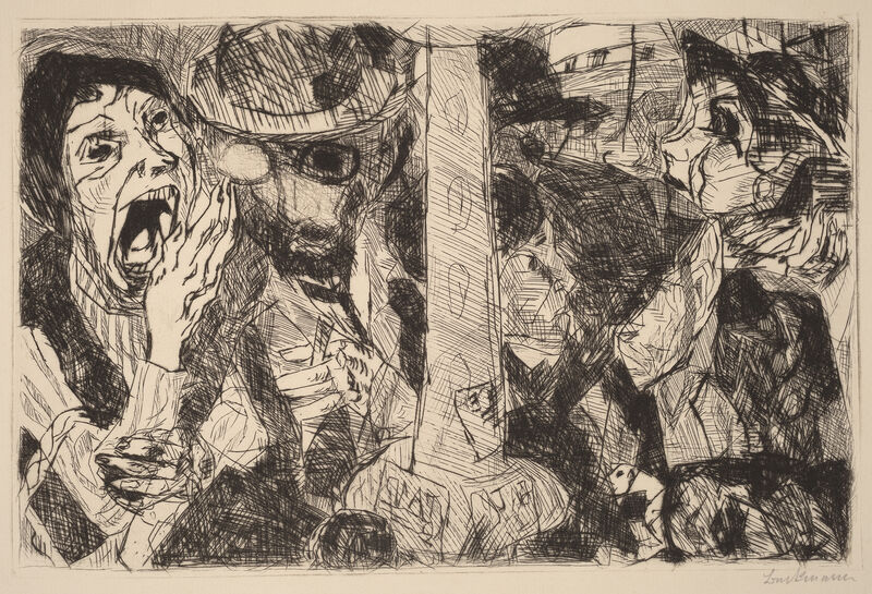 Max Beckmann, The Street, 1916