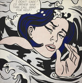 Roy Lichtenstein, Drowning Girl, 1963