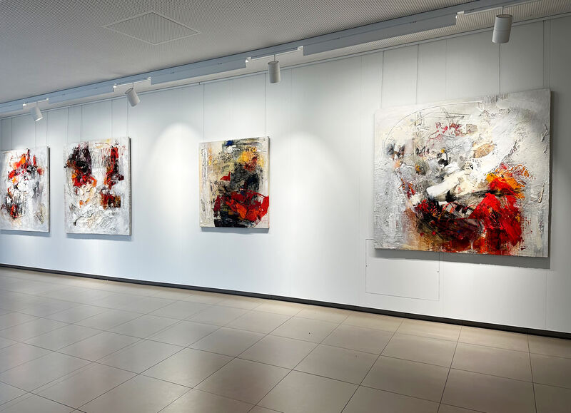 Ausstellungsansicht Mein Pilgerweg