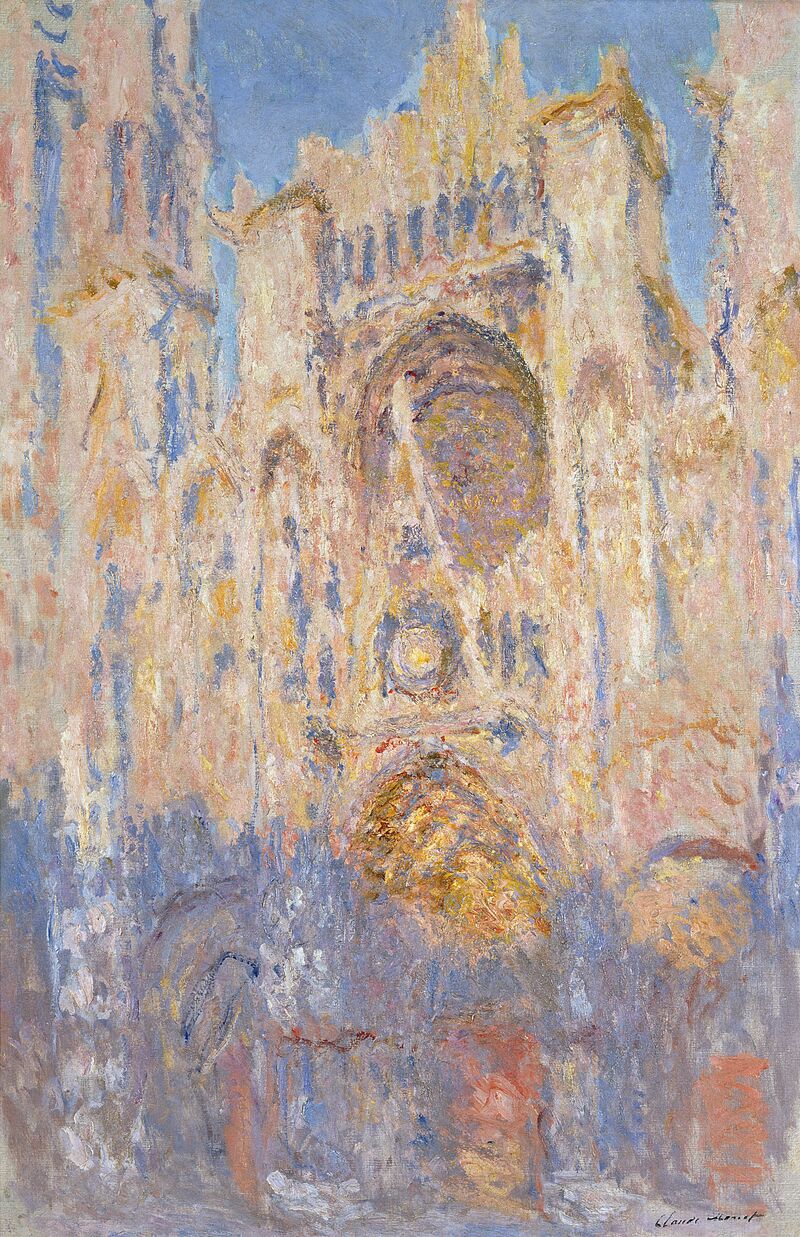 Rouen Cathedral at the End of the Day, Sunlight Effect, 1892. Claude Monet (French, 1840–1926)