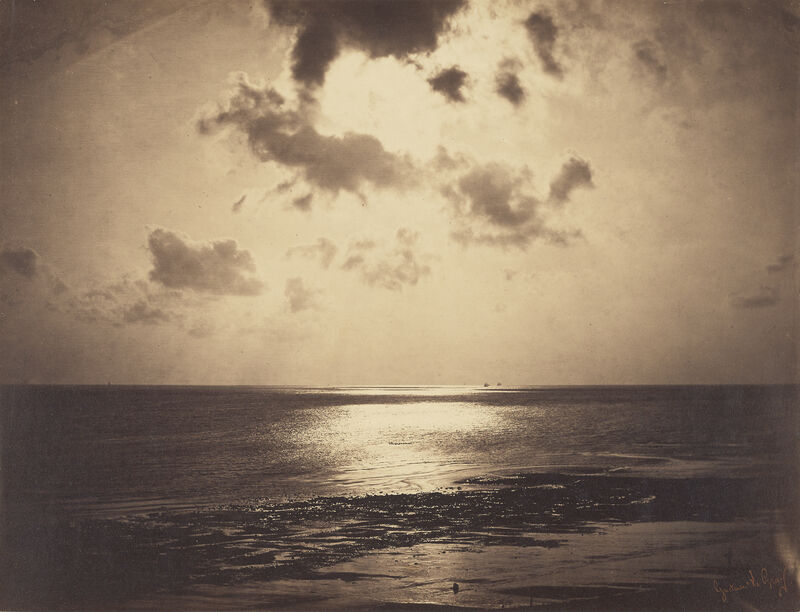 An Effect of Sunlight—Ocean No. 23, 1857–58 Gustave Le Gray (French, 1820–1884)