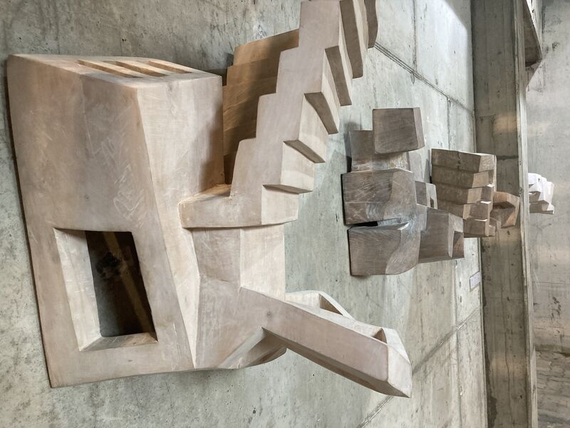 Arbeiten von Mathias Kadolph auf der NordArt 2024