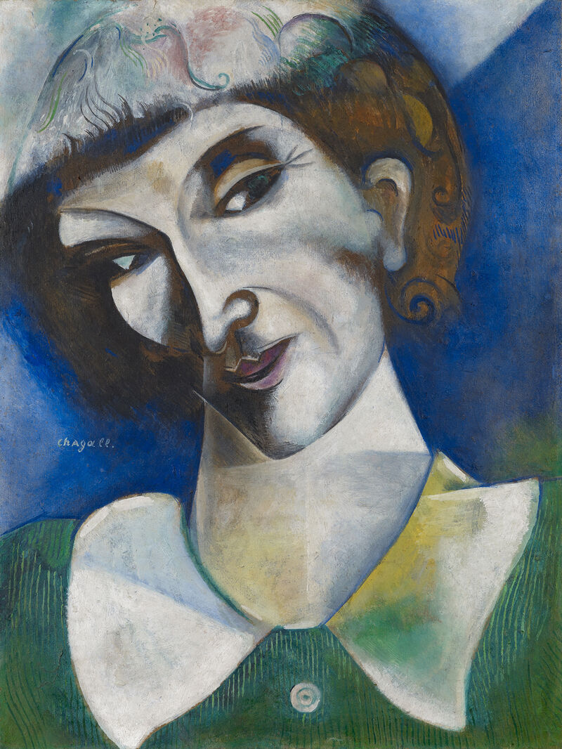 Marc Chagall, Selbstbildnis, 1914