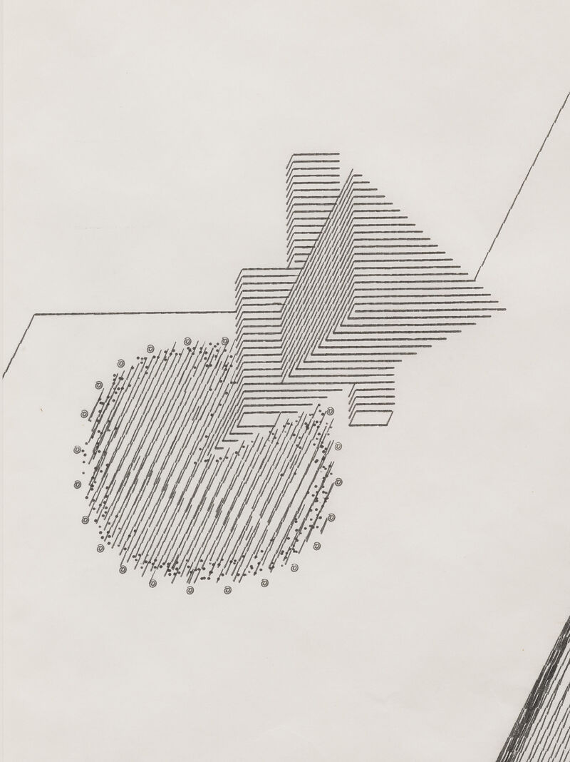 Dom Sylvester Houédard, Untitled, Circa 1967, detail
