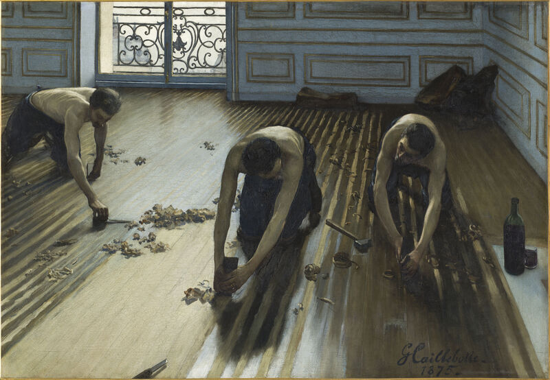 Floor Scrapers, 1875, Gustave Caillebotte (French, 1848-1894)
