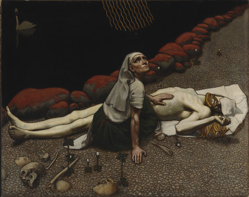 Akseli Gallen-Kallela, “Lemminkäinens mother”, 1897