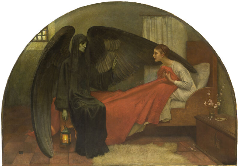 Marianne Stokes, «Death and the Maiden, 1908
