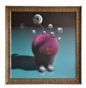 Christoph Pauschenwein, Monster #02, 77 × 79 cm, 2020, Digitaldruck auf Leinwand