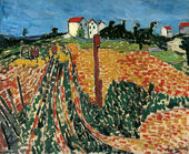Maurice de Vlaminck, Route maraichère, Rueil, 1905