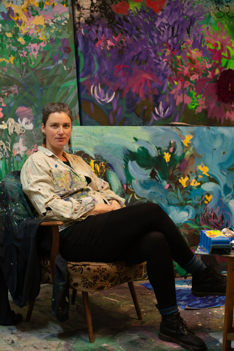 Karen Clasen, Atelier-Portrait