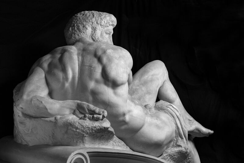 Plaster cast after Michelangelo Buonarroti, Day. Original c. 1524-26, cast 1897