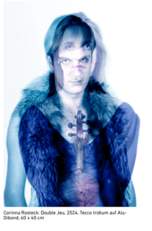 Corinna Rosteck, Double Jeu, Fine art print metal auf Aludibond, 60 x40 cm, 2023, Edition 1/3, @corosteck