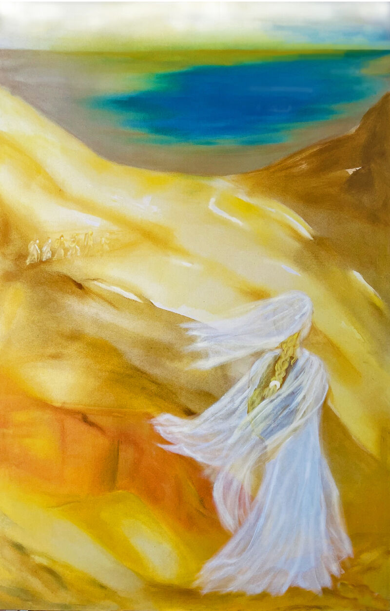 Gabriele Weide, Fata Morgana, 160 x 105 cm