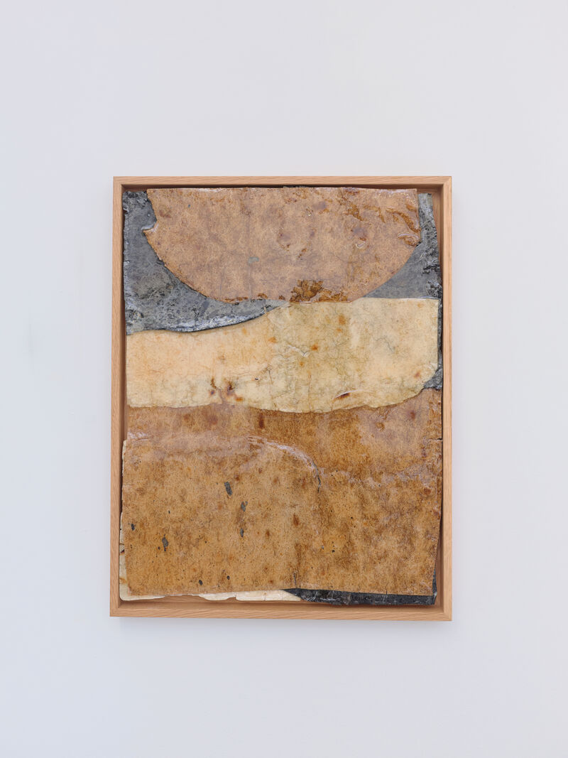 Ani Barseghyan, Haz, 05_23, 2023, Lavash on Wood, 30 x 40 cm