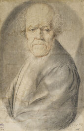 Nicolas(?) Lagneau, Bildnis eines alten Mannes, 1686(?)