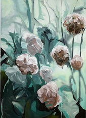 Katharina Moser, a gentle kind of wild, 2025, 180 x 140 cm, Öl, Acryl auf Leinwand