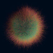 Christoph Pauschenwein, Planet #X2-D, 42 x 42 cm