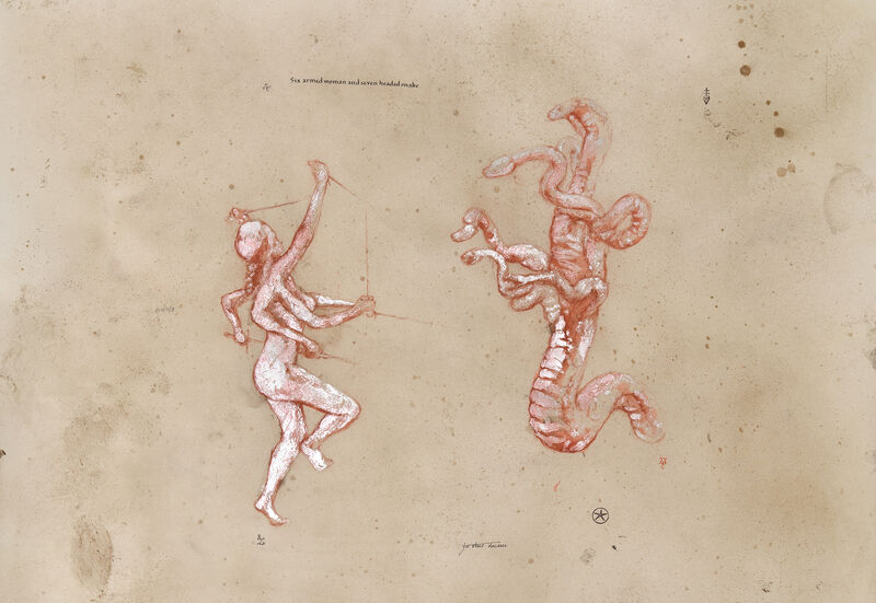 Damien Hirst, Kali Confronts Hydra, 2015