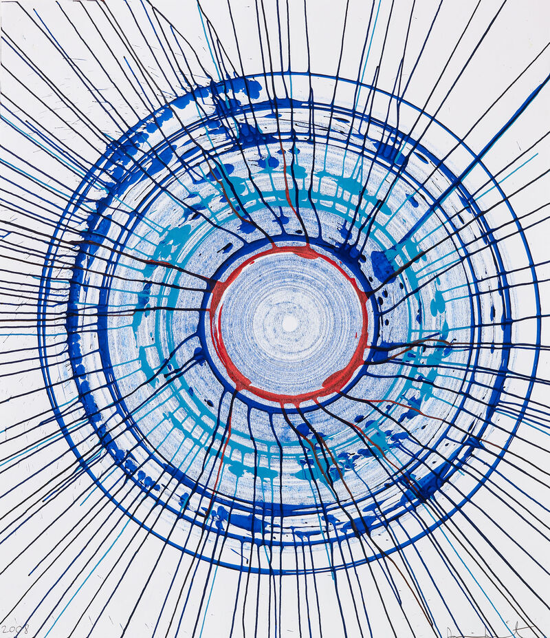 Damien Hirst, Beautiful Temporarily Lost At Sea Drawing, 2008